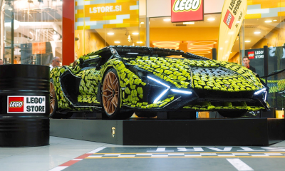 V Sloveniji prvič predstavljen LEGO® Lamborghini Sián