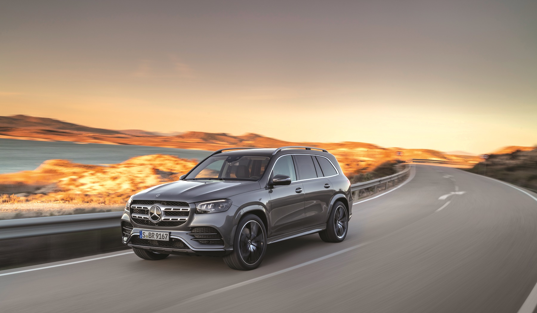 Mercedes-Benz GLS, 2019, AMG Line, designo selenitgrau metallic 

Mercedes-Benz GLS, 2019, AMG Line, designo selenite grey metallic
