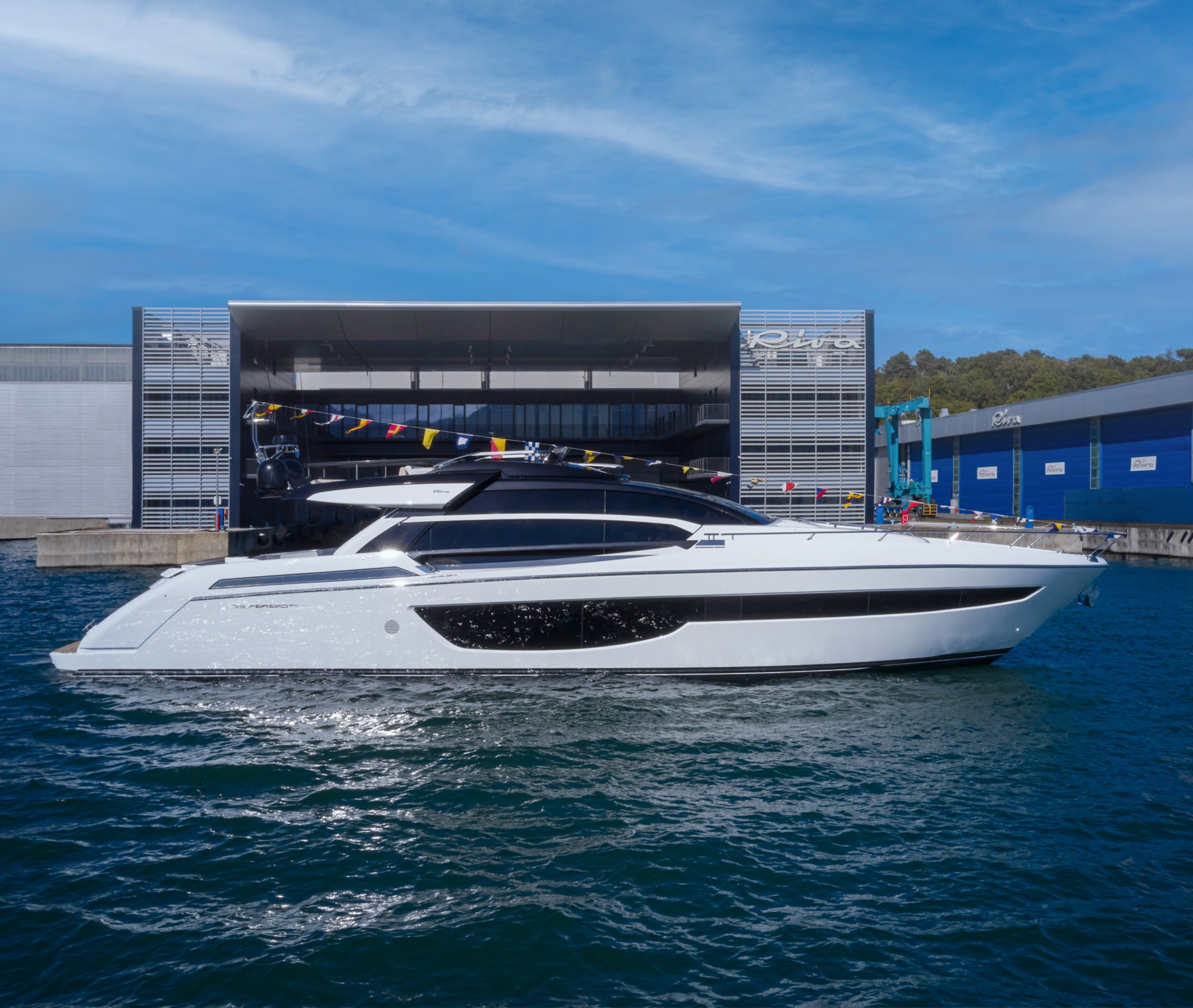 Riva 76' Perseo Super launch 1