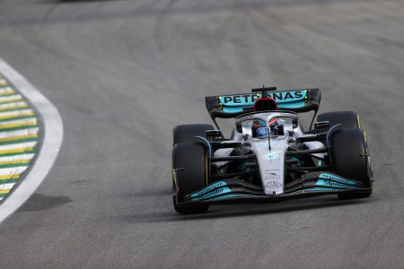 Čarobni Interlagos prinesel zmago Russllu