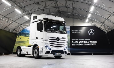 Prvi salon za tovornjake Mercedes-Benz