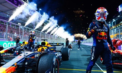 Druga dirka sezone, druga zmaga Verstappna