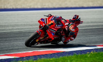 Vrh svetovnega prvenstva krojijo dirkači na motociklih iz Bologne