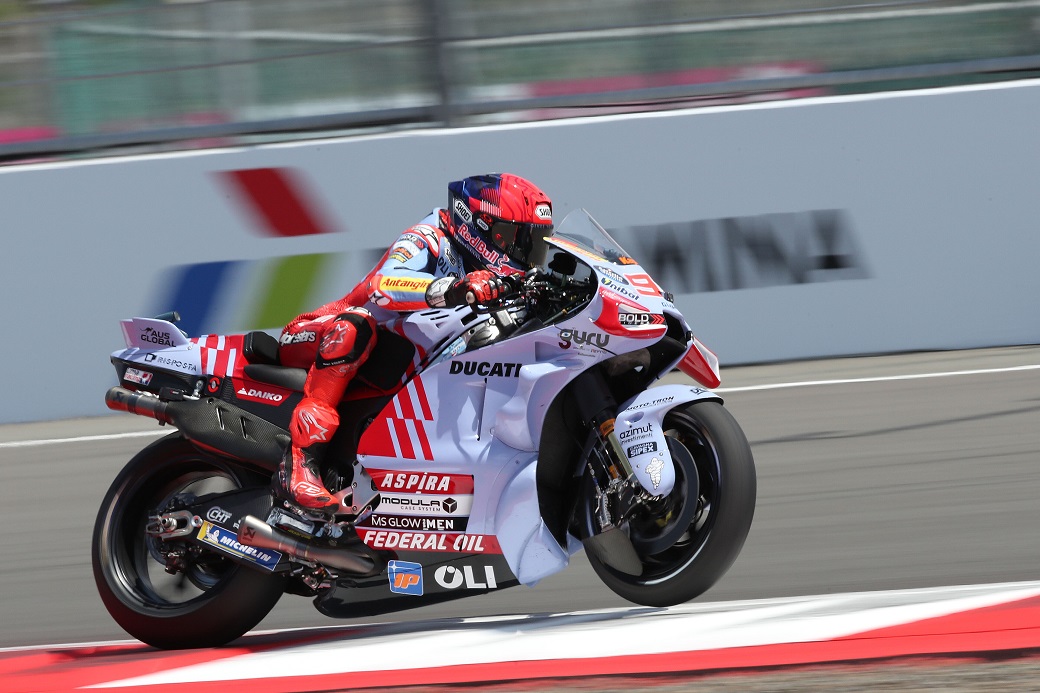 Marc Marquez, Indonesian MotoGP, 29 September 2024 // Gold & Goose / Red Bull Content Pool // SI202409290139 // Usage for editorial use only //