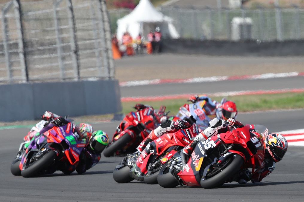 Pedro Acosta, MotoGP Race, Indonesian MotoGP, 29 September 2024 // Gold & Goose / Red Bull Content Pool // SI202409290330 // Usage for editorial use only //