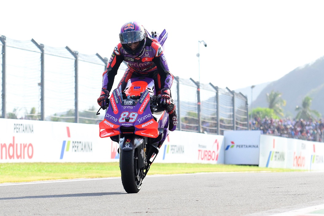 Jorge Martin, MotoGP race, Indonesian MotoGP 29 September 2024 // Gold & Goose / Red Bull Content Pool // SI202409290372 // Usage for editorial use only //