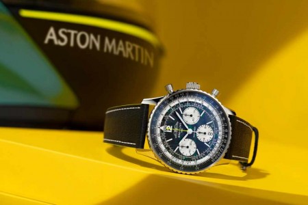 Breitling in Aston Martin