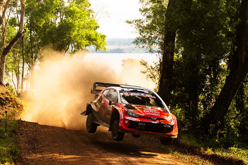 Sami Pajari (FIN), Marko Salminen (FIN) Of team TOYOTA GAZOO RACING WRT2 seen during the World Rally Championship in Encarnacion, Paraguay on 30.08.2026 // Jaanus Ree / Red Bull Content Pool // SI202608291099 // Usage for editorial use only //